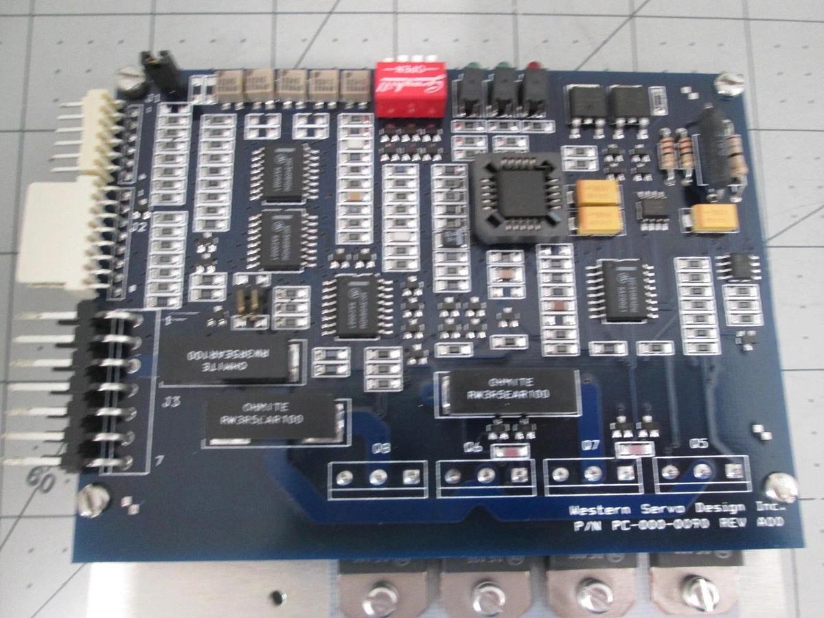 Watkins Johnson, PC-000-090, Linear Servo Amplifier, PCB Assy, New