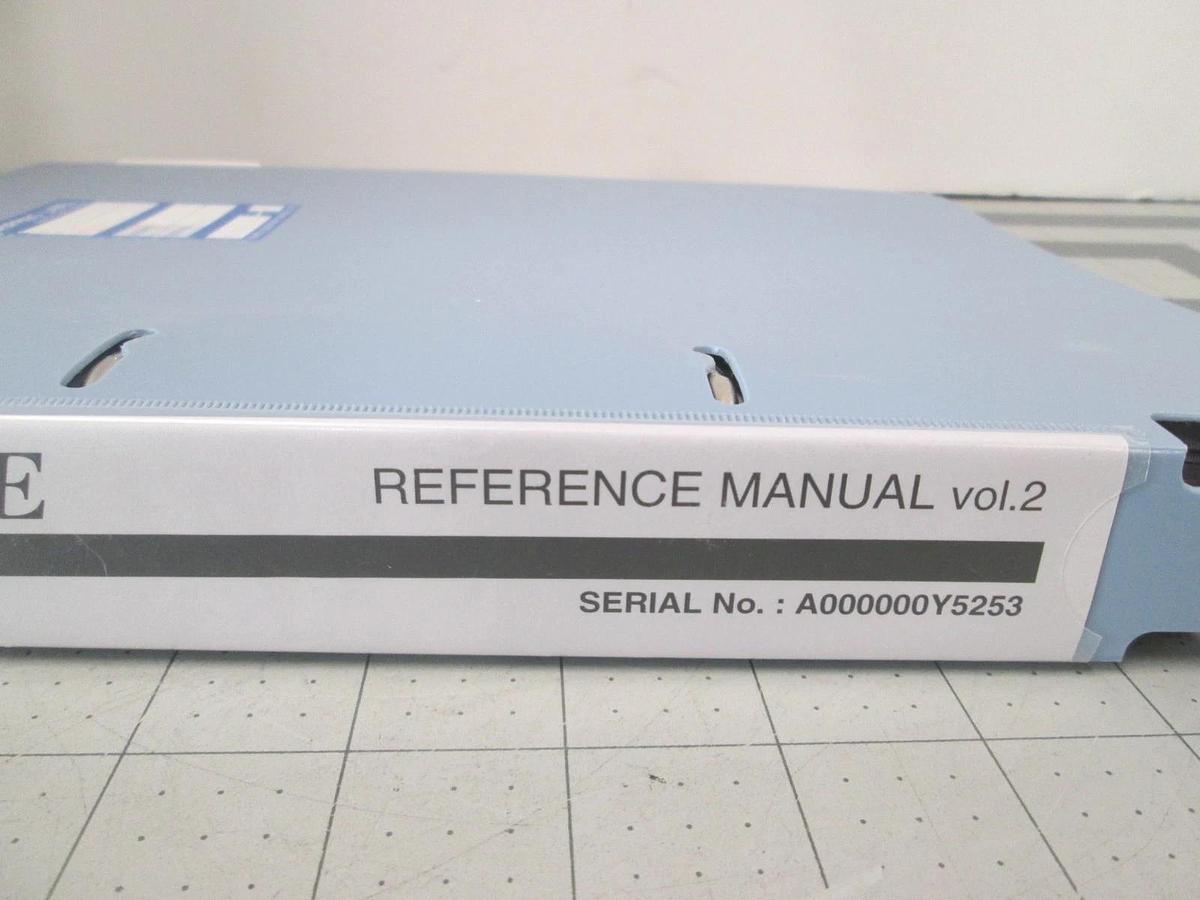Used TEL Tokyo, ALPHA-8S, Reference Manual Vol. 2, Used