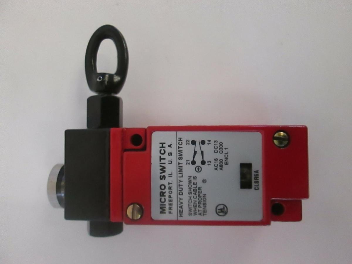 Used Micro Switch, Heavy Duty Limit Switch Head, CLSR6A, New