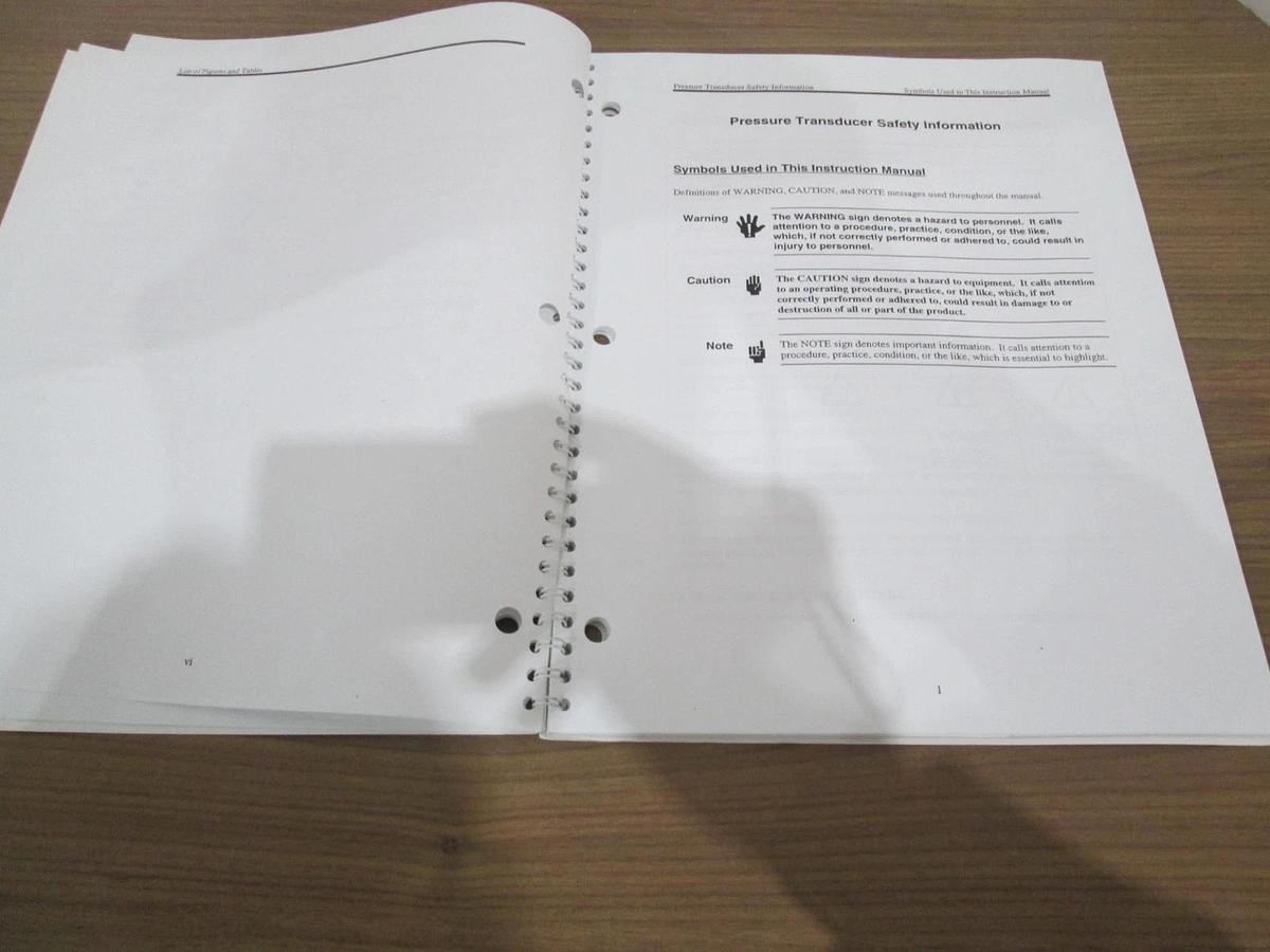 Used MKS, Type 141A/142A, Vacuum Pressure Switch, Instruction Manual, Used