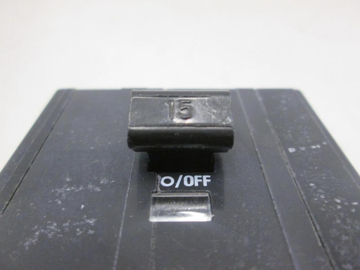 Used Square D, Type QO Circuit Breaker, 15A, 3 Pole, Used
