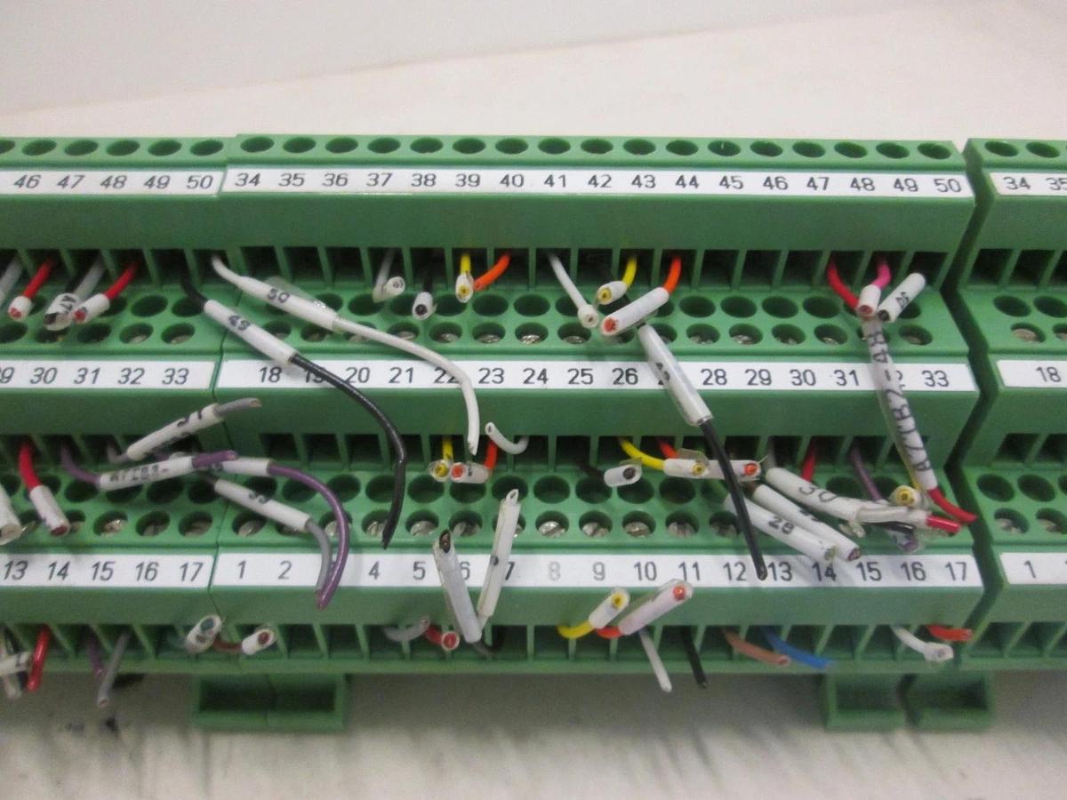 Used Phoenix Contact, FLK 50 Sensor Module Assy, Used, Lot of 3