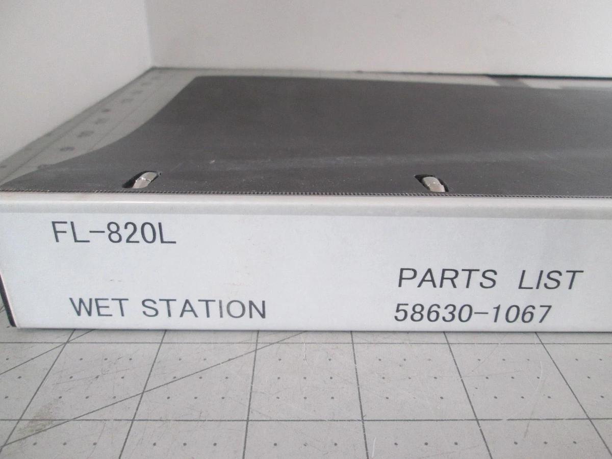 Used Screen, FL-820L, Parts List, Used