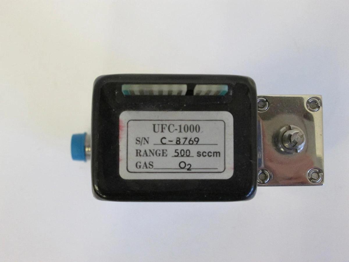 Used Unit, UFC-1000, MFC, Mass Flow Controller, O2, 500 SCCM, Used