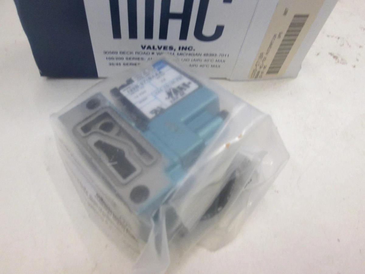 MAC, 132B-571BA, Solenoid Valve, 2.5W, 12 VDC, VAC to 150 PSI, New