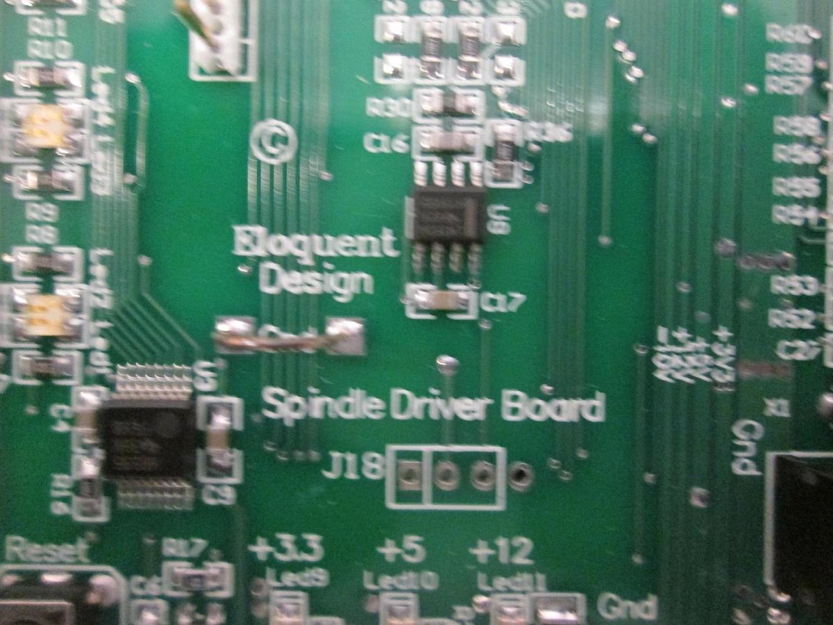 Used Eloquent Designs, ED9005D/ ED8005, Spindle Driver Board, Used