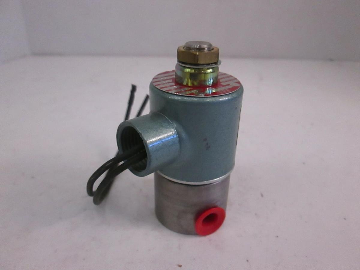 Used Asco S302A Solenoid Valve, 120V, 100PSI, Used
