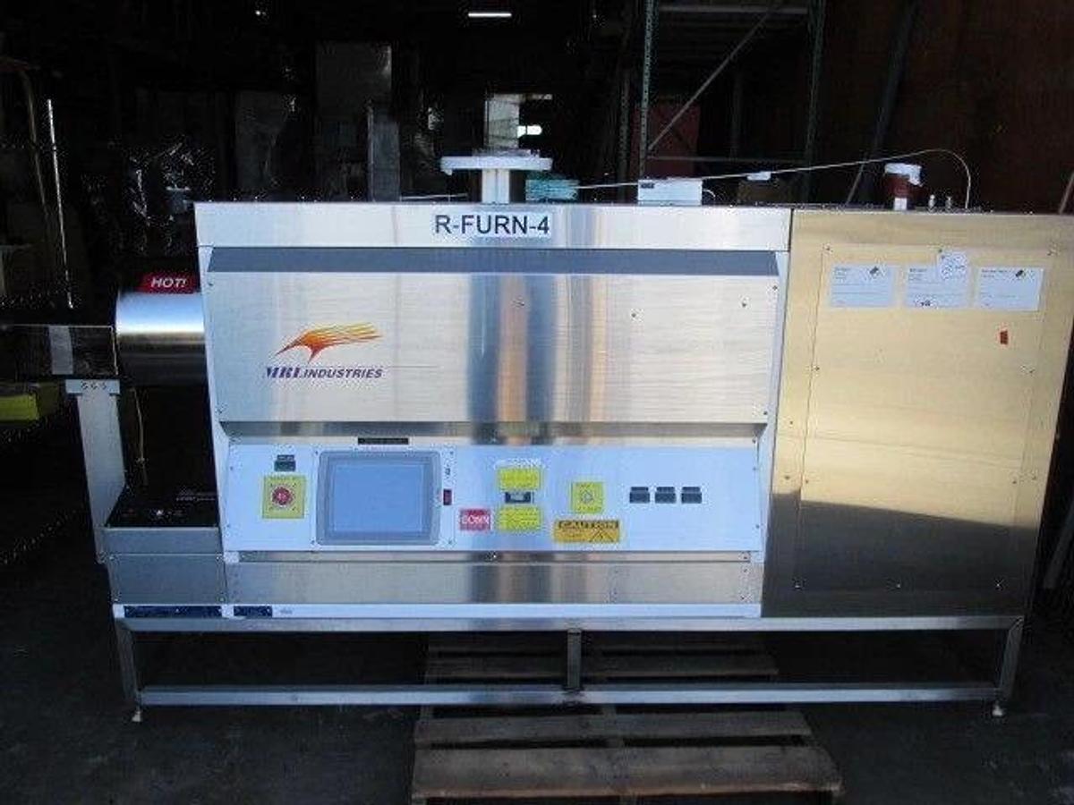 Used MRL Sandvik HT 1018 150 mm mini batch single stack oxidation furnace