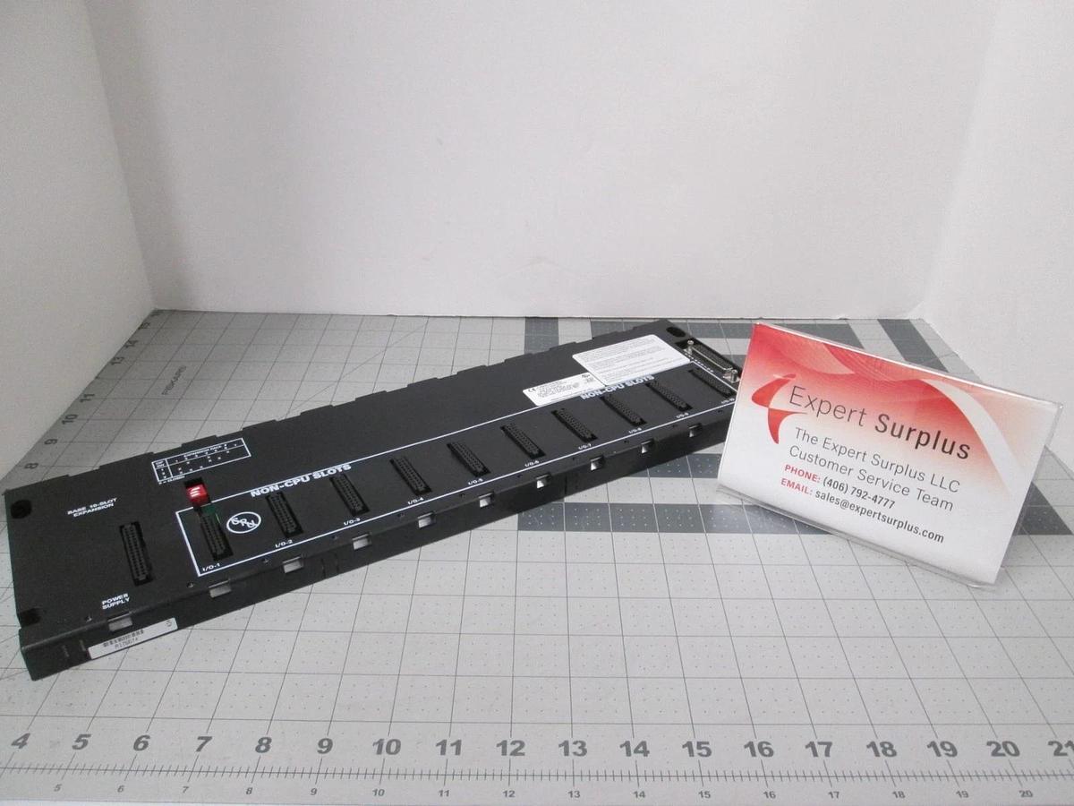 Used GE Fanuc, IC693CHS392J, 10 Slot Baseplate Expansion Module Enhanced, Used
