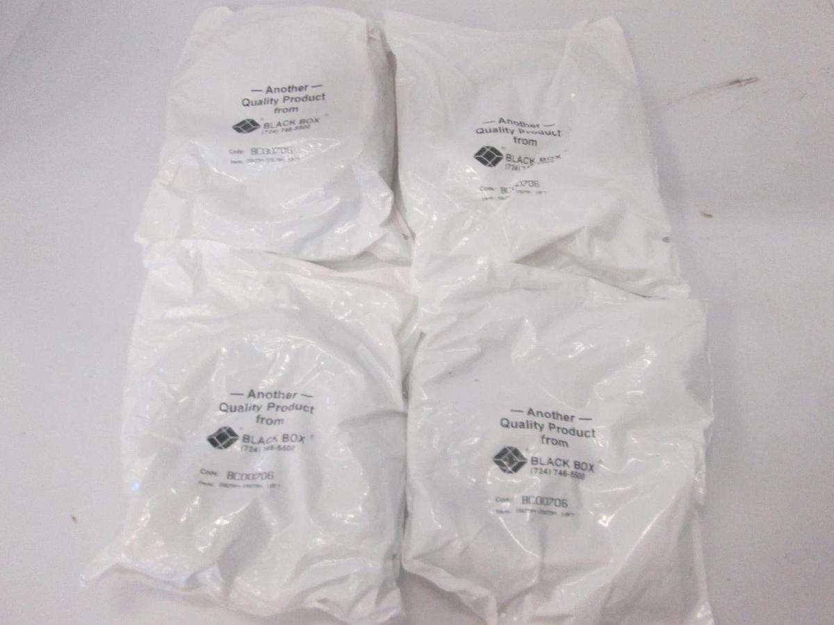Black Box, BC00706, Extension Cable, 10FT,  New, Lot of 4