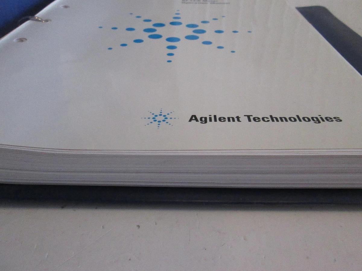 Used Agilent 4287A RF LCR Meter Operation Manual, Used