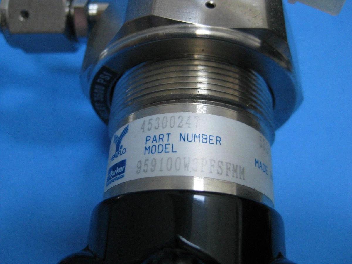 Veriflo 959100W3PFSFMM Tied Diaphragm Regulator w/ 0-60 psi IPS, Used