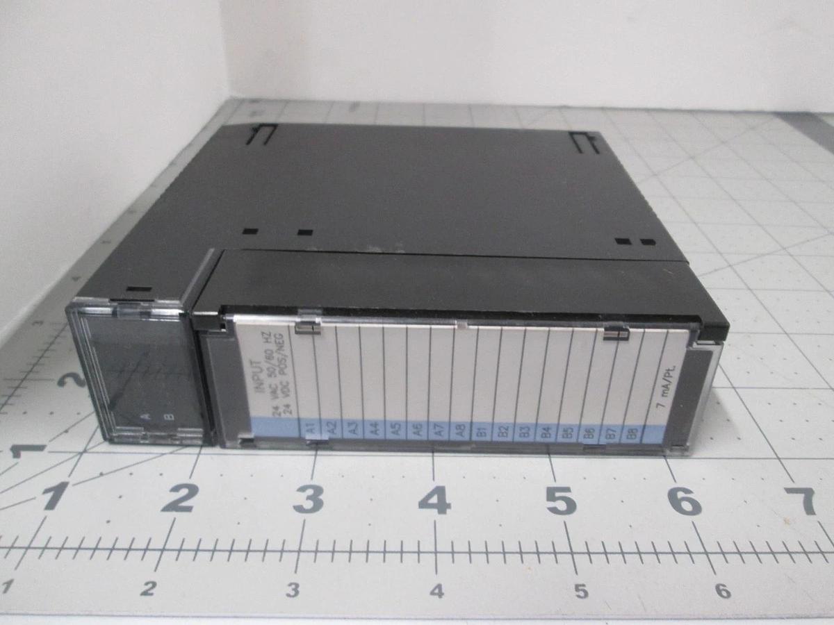 Used GE Fanuc, IC693MDL241C, PLC Module, Input 24VAC/VDC 16PT, Used