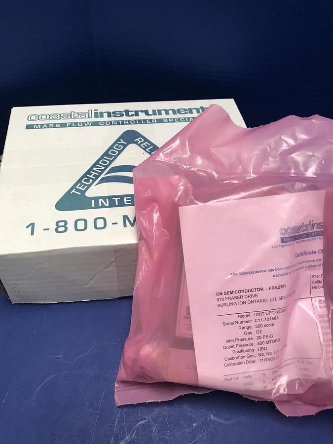 Used Unit UFC-1200A Mass Flow Controller, O2, 500 SCCM Refurbished