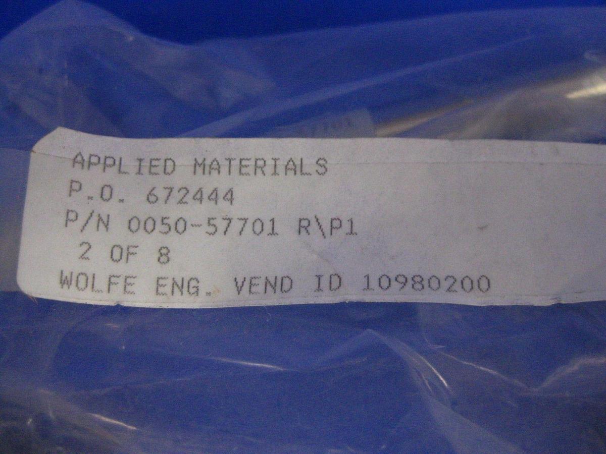 Used Applied Materials 0050-57701 Stainless Steel Tube Assembly w/ 2" Flange Adapters