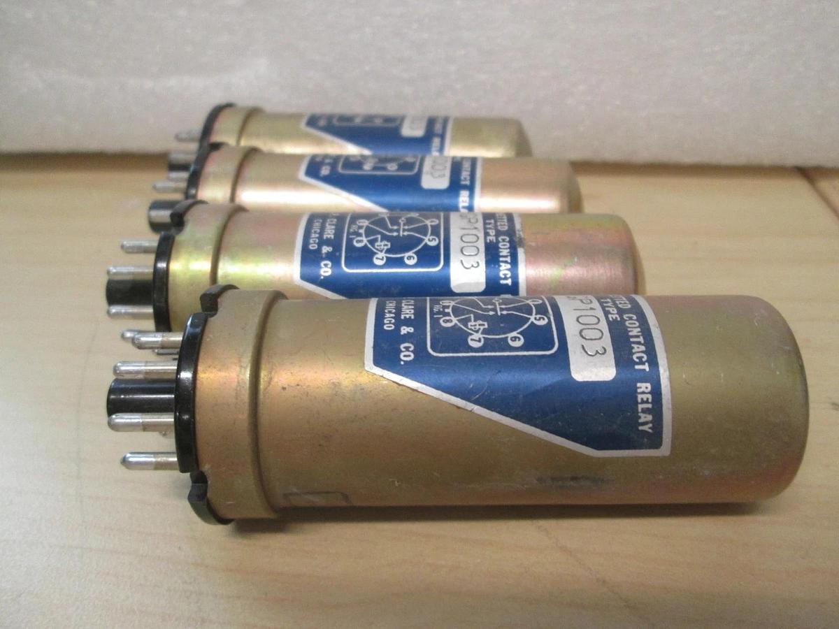 Used C.P. Clare & Co., HGP1003, Contact Relay, Used, Lot of 4