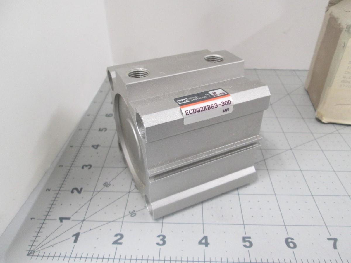 SMC, ECDQ2KB63-30D, Pneumatic Cylinder, New