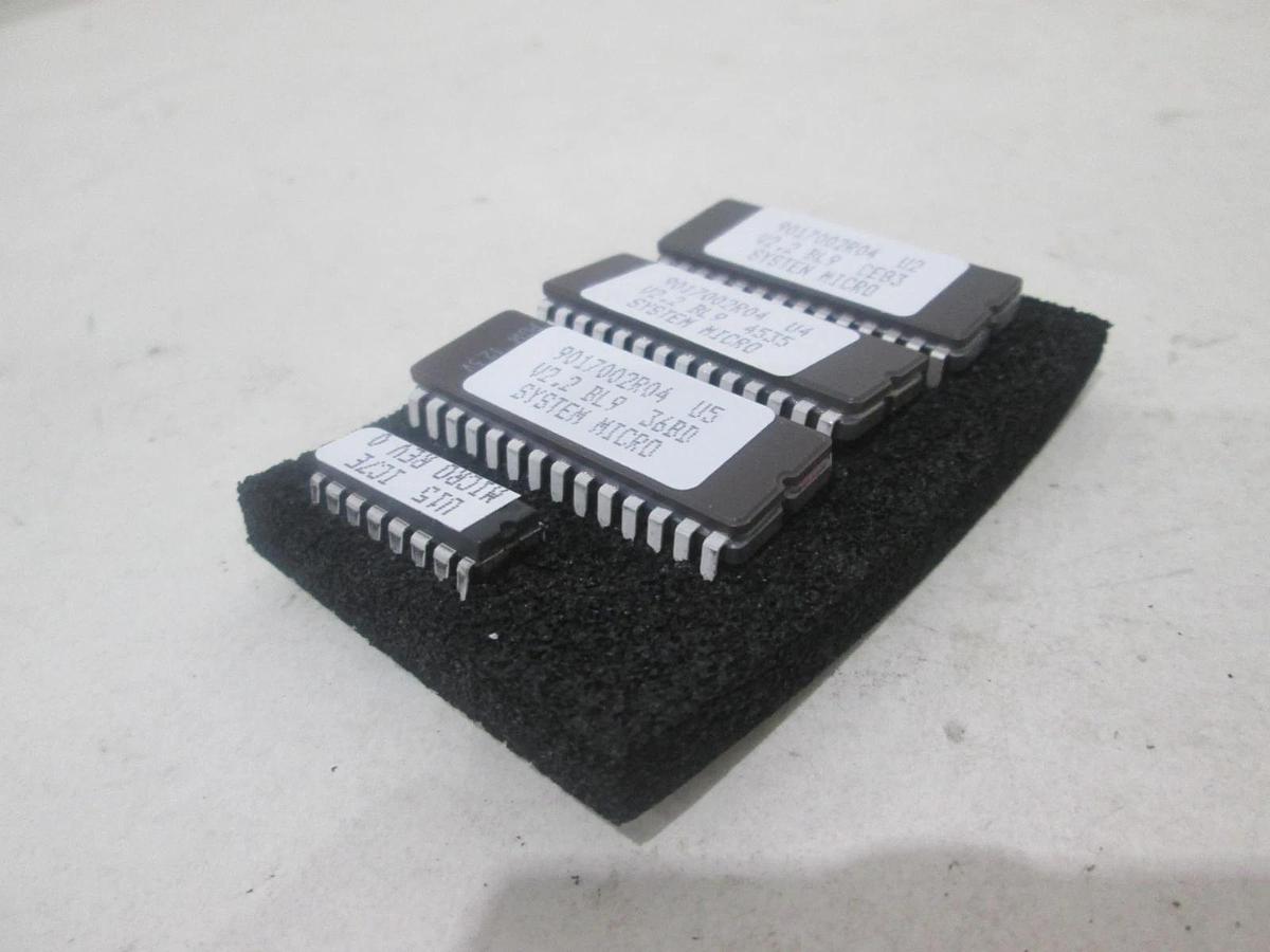 Used Texas Instruments, 9017002R04 w/U15 IC7E, Integrated Circuit, Used, Lot of 4