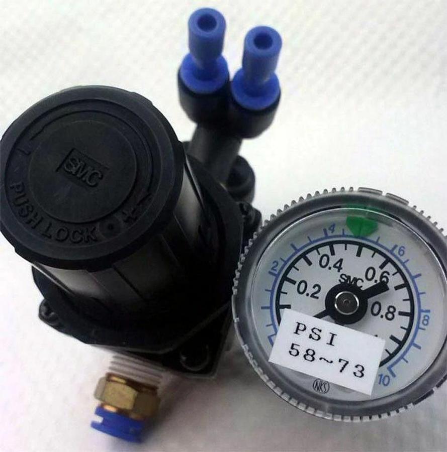 Used SMC AR2000-02BG Pressure Regulator with Gauge, Used - LOT of 5