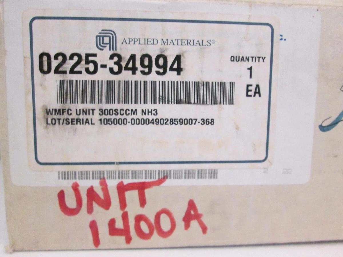 Used Unit UFC-1400A Mass Flow Controller MFC, NH3, 300 SCCM, Used