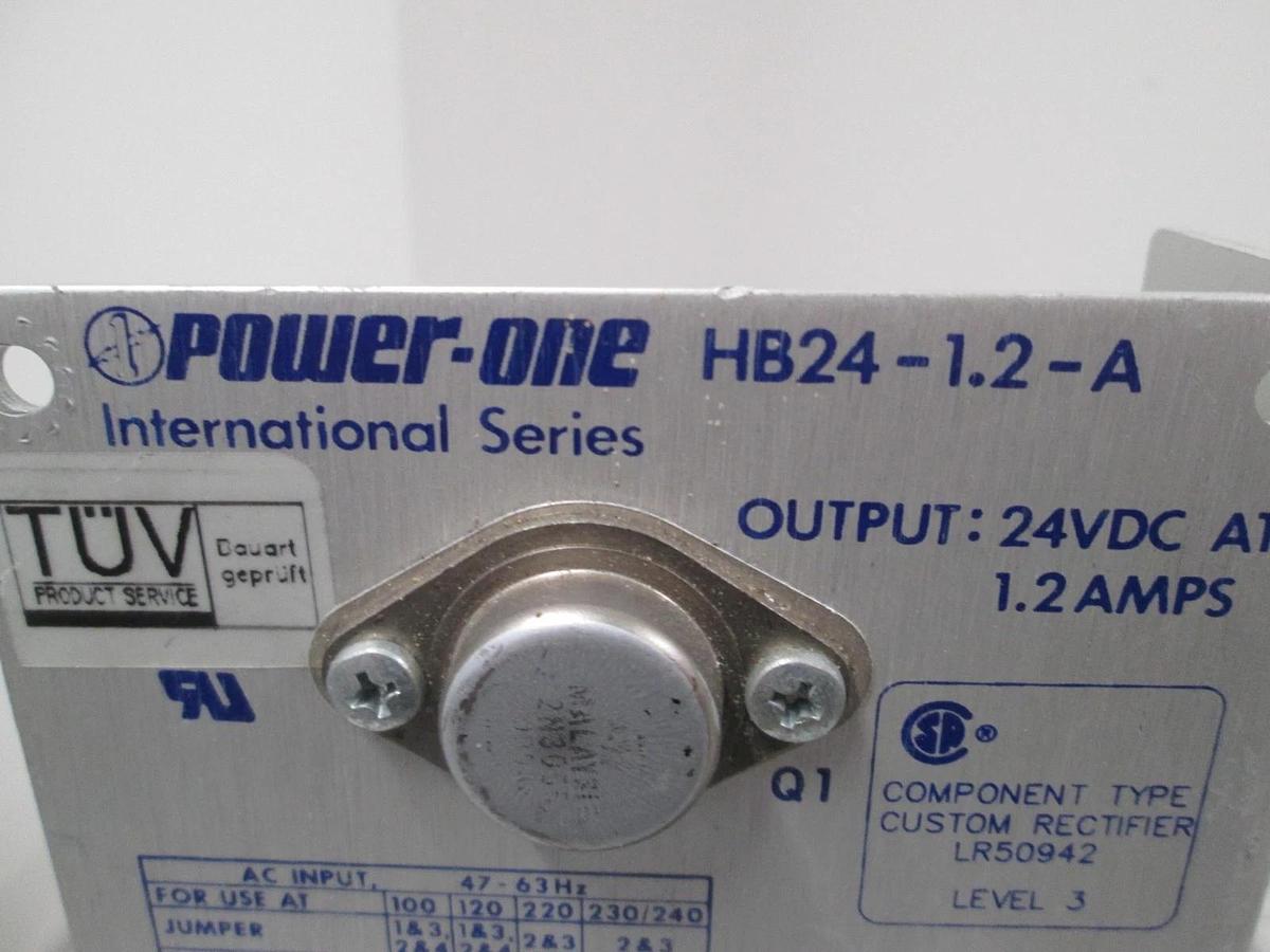 Used Power-One, HB24-1.2-A, Power Supply, Used