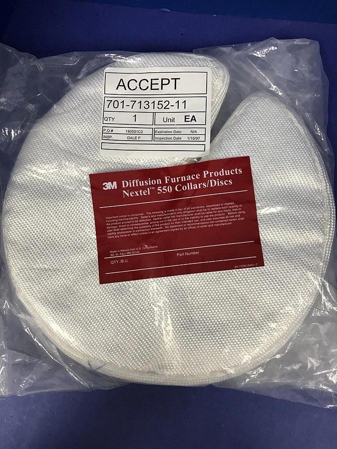 Used 3M Diffusion Furnace Thermal Disc, Size 12" Diameter, 1.5" Thick, rear