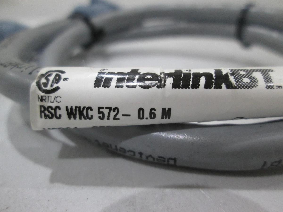Used InterlinkBT, RSC WKC 572-0.6M, Cordset, Used