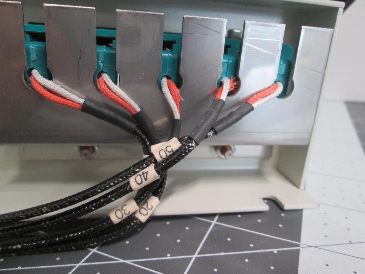 Used Semiconductor, PADDLE T/C Thermocouple Assembly 5 Channel Sensor Cable 