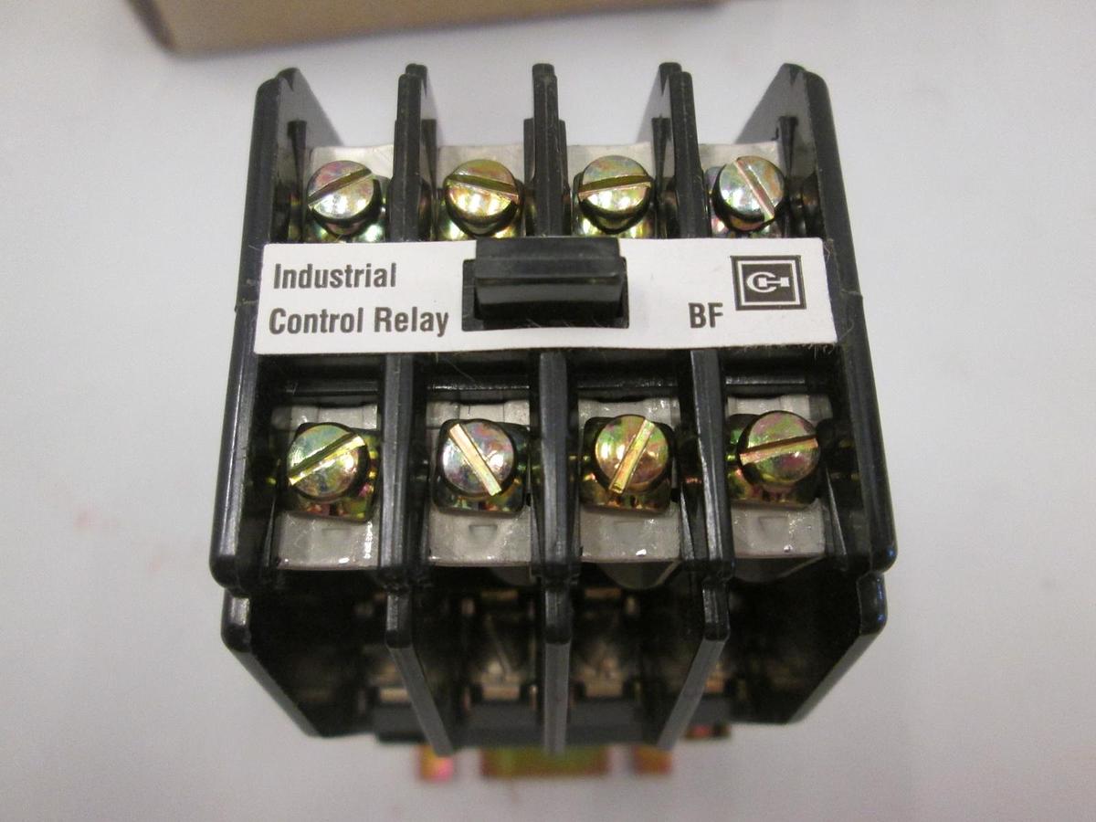 Used Cutler-Hammer, BF44F, Contactor, 4 Pole, 10A, New