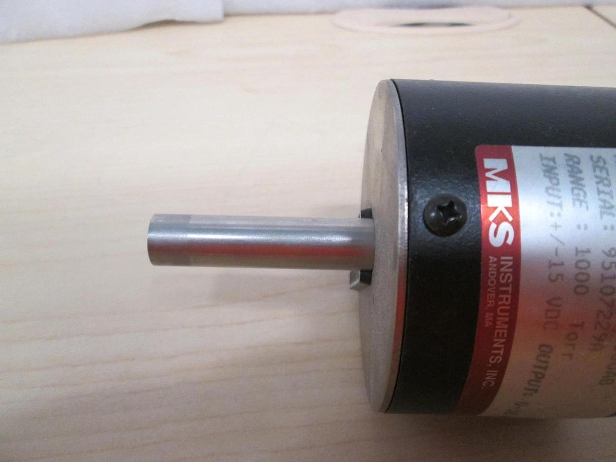 Used MKS Baratron, 122AA-01000BB, Transducer, 93185326A 1000 Torr, Used