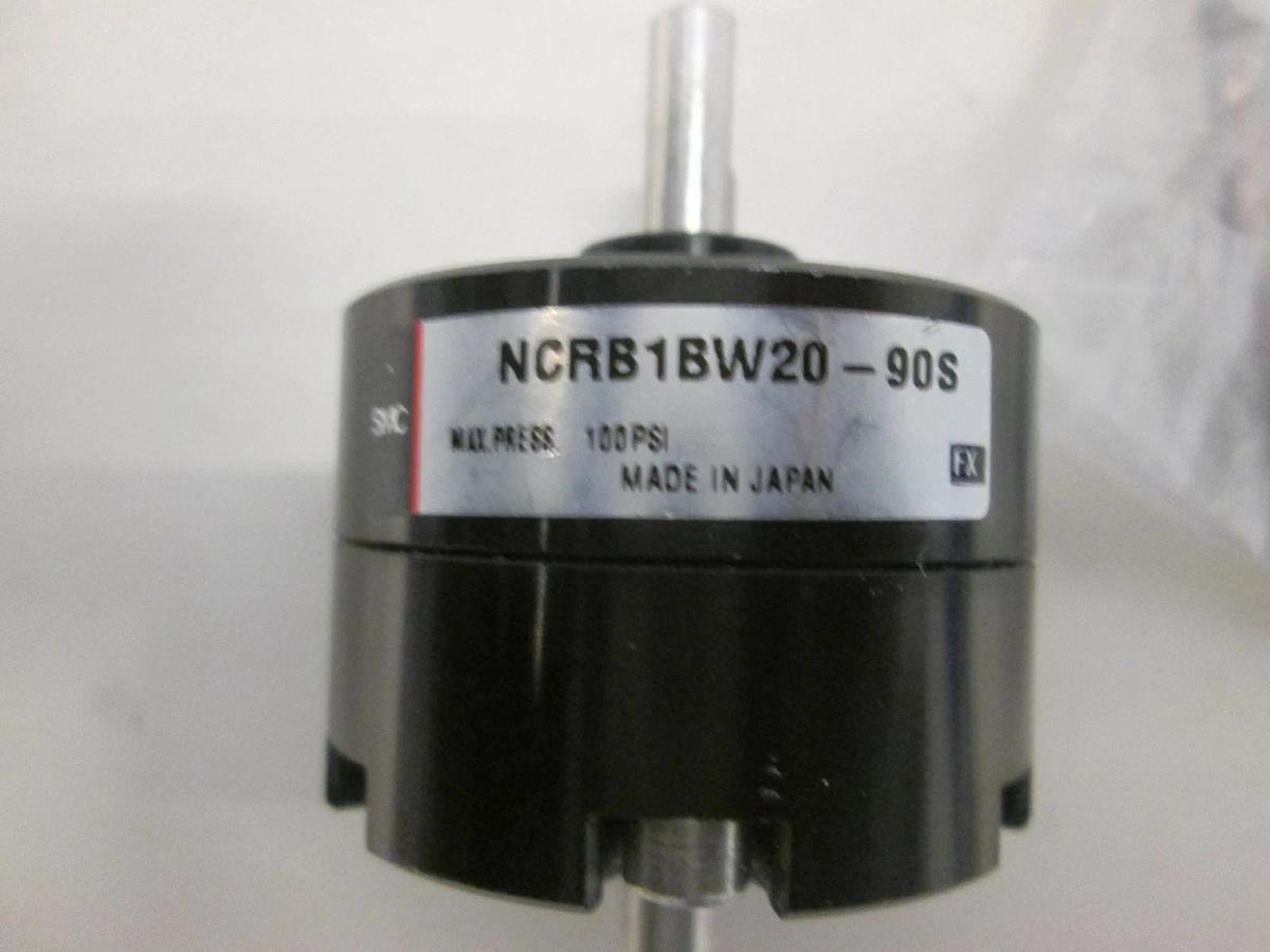 Used SMC, NCRB1BW20-90S, Miniature Rotary Actuator, Used