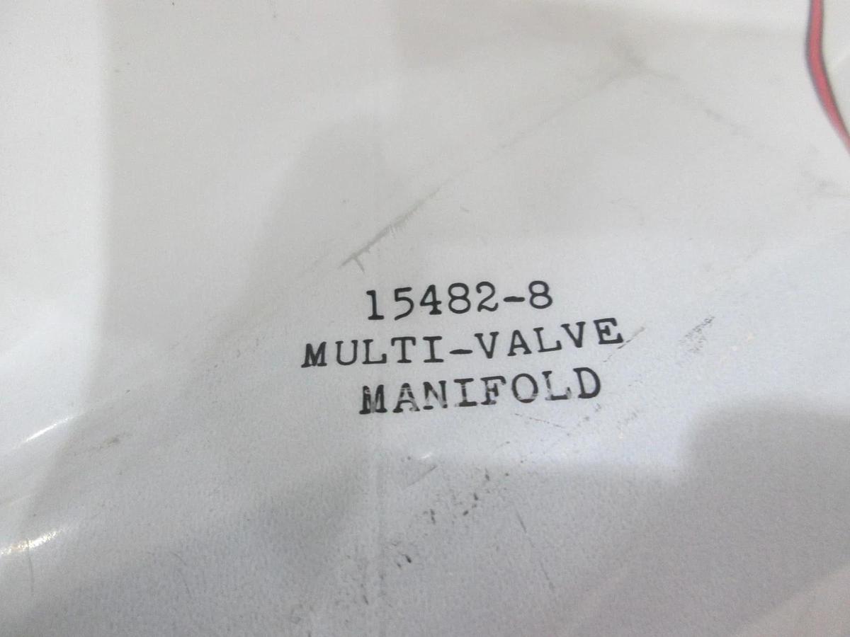 Clippard, 15482-8, Multi-Valve Manifold, 8 Position, New, Lot of 4
