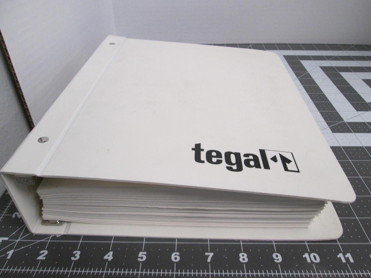 Used TEGAL,903E, Plasma Production Etcher Volume ll Manual MS 1186-02 Rev B