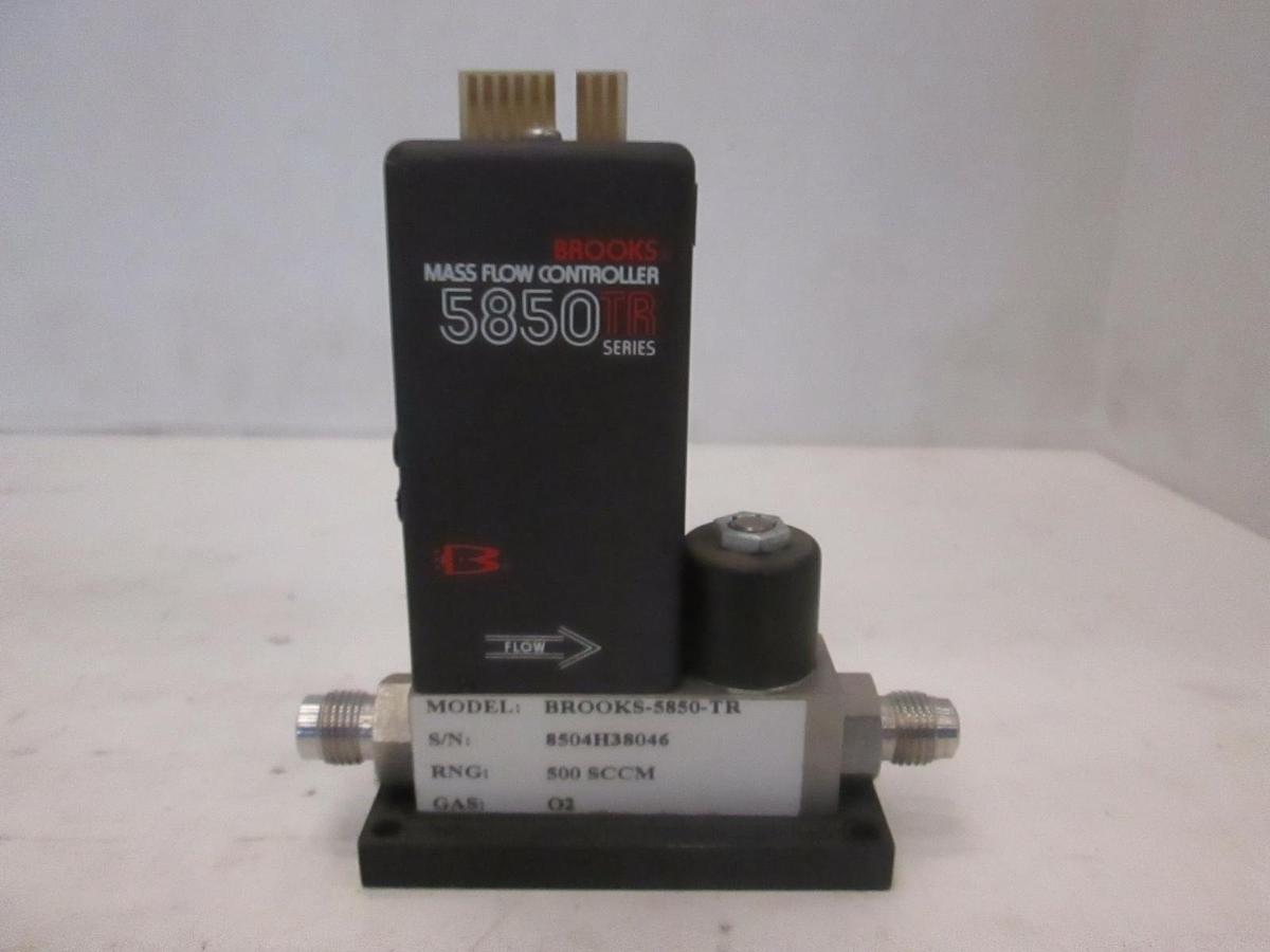 Used Brooks 5850TR, Mass Flow Controller MFC, O2, 500 SCCM, Used