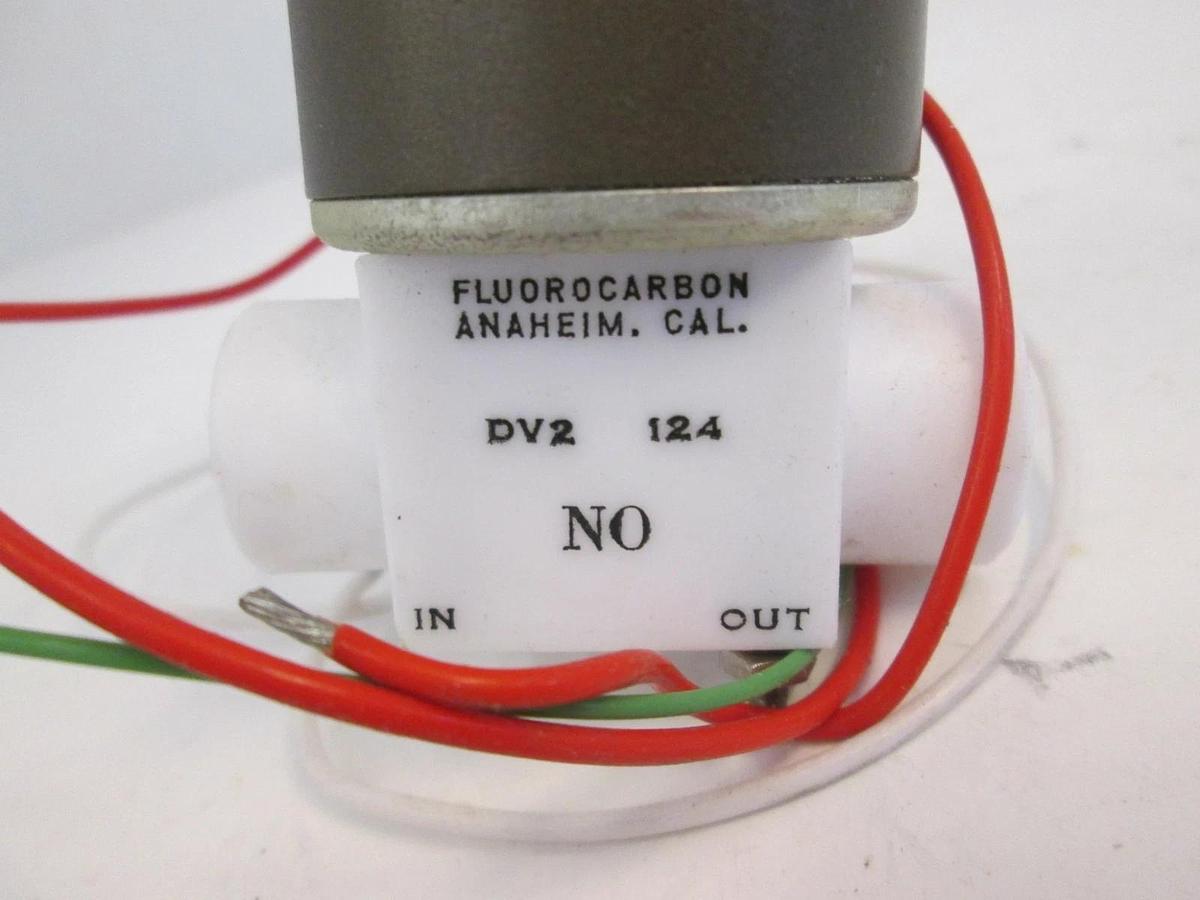 Used Fluorocarbon Delta Solenoid Valve, DV2-124, Normally Open, Used