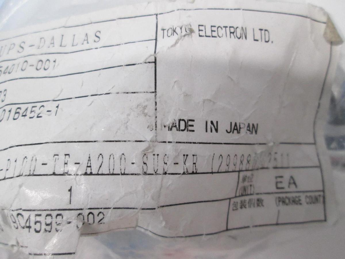 TEL Tokyo, FF-P100EPF-SUS, Flowmeter, DC12-24V, New