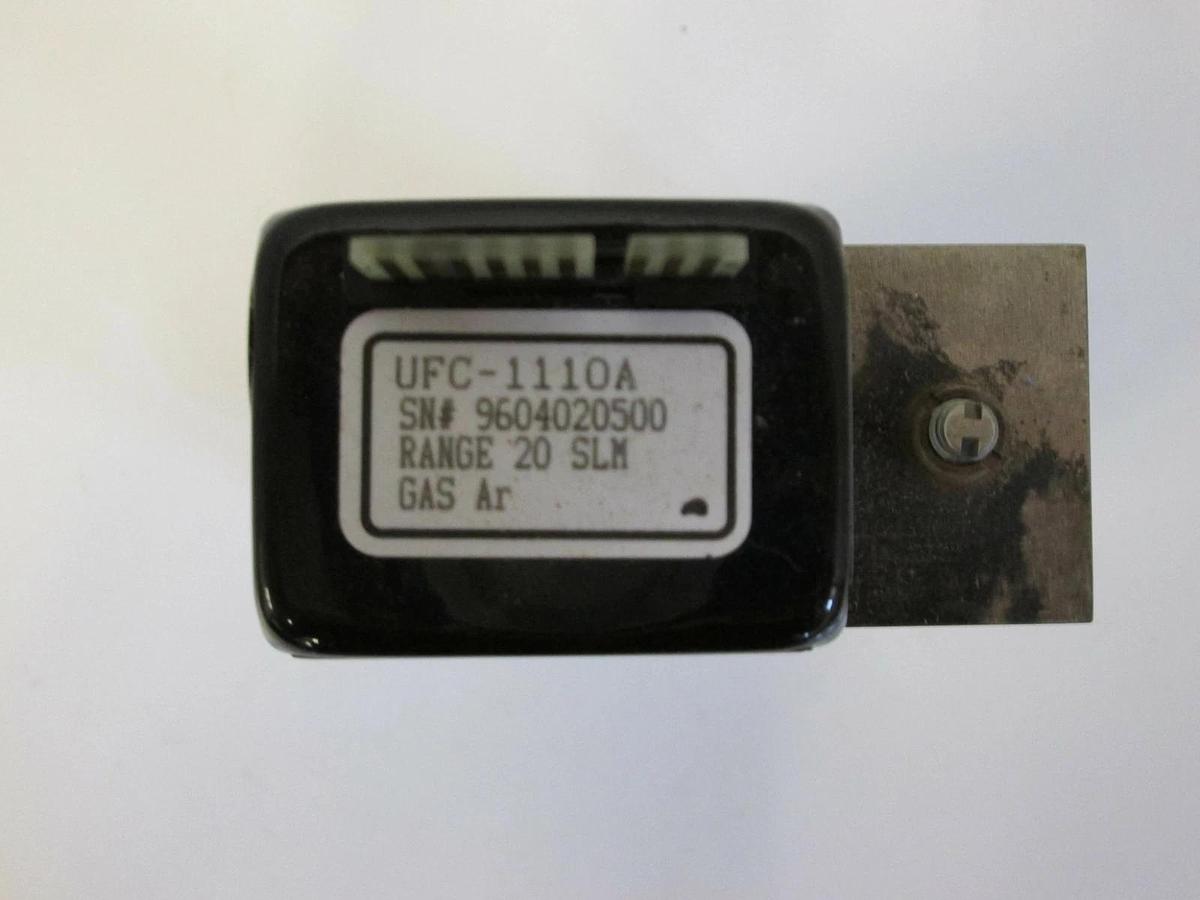 Used Unit UFC-1110A Mass Flow Controller MFC, AR, 20 SLM, 1/4" Male