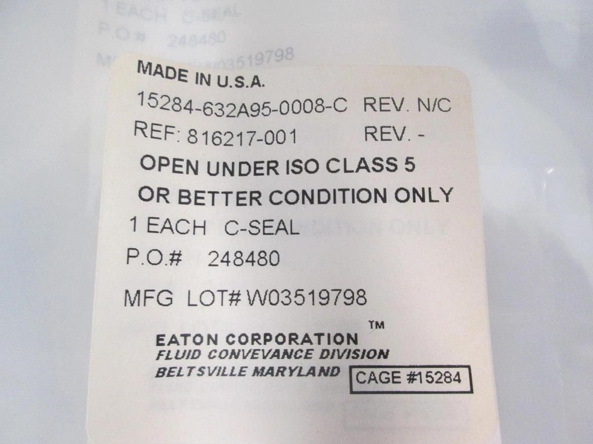 Eaton, 15284-632A95-0008-C, C-Seal, New, Lot of 5