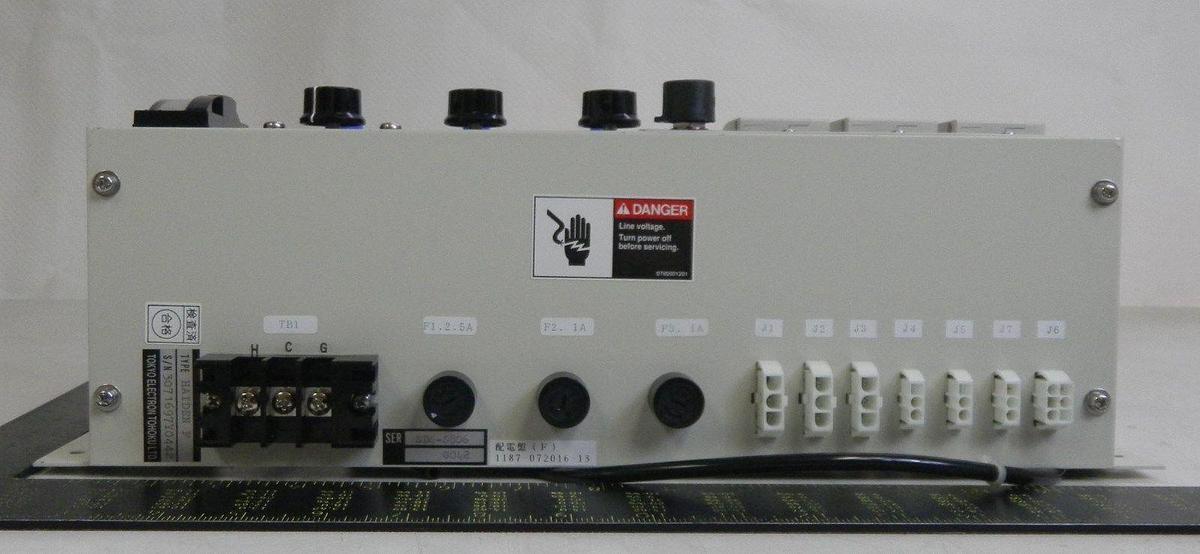 Used TEL Tokyo Electron Limited Haiden F 8S Panel/Control Unit, Filter Fan, Used