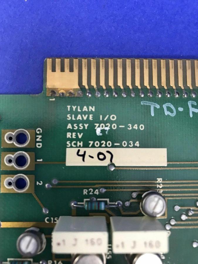 Tylan 7020-340 Slave I/O, PCB Assy