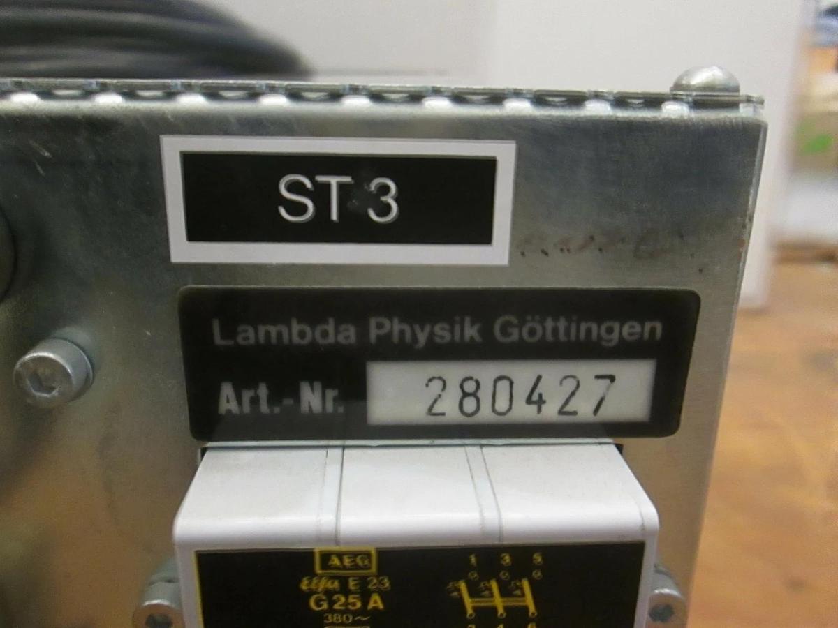 Used Lambda Physik, EMG 201 MSC, Laser Power Supply Unit, Used