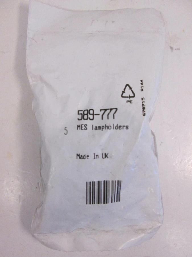 MES Lampholders, 589-777, New, Lot of 5