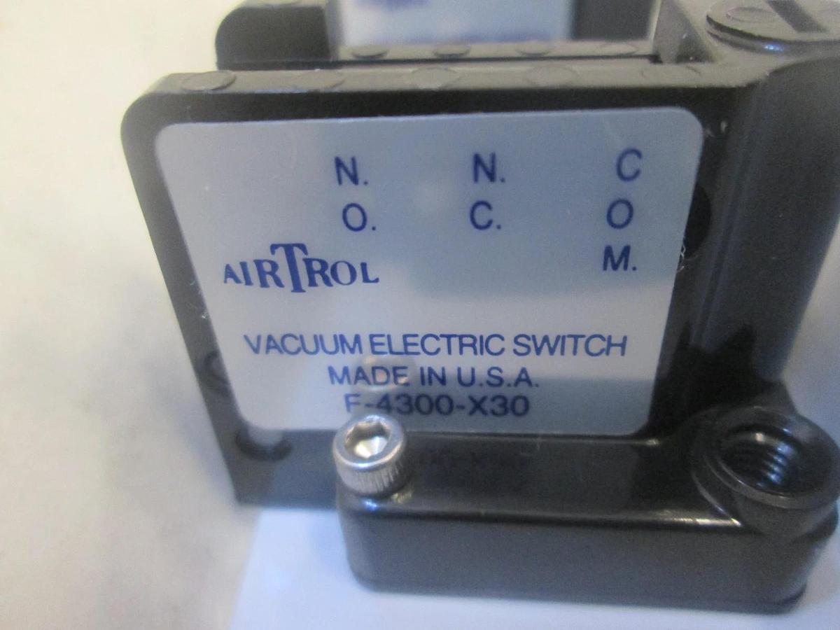 Used Airtrol, F-4300-X30, Vacuum Electric Switch Assy, Used