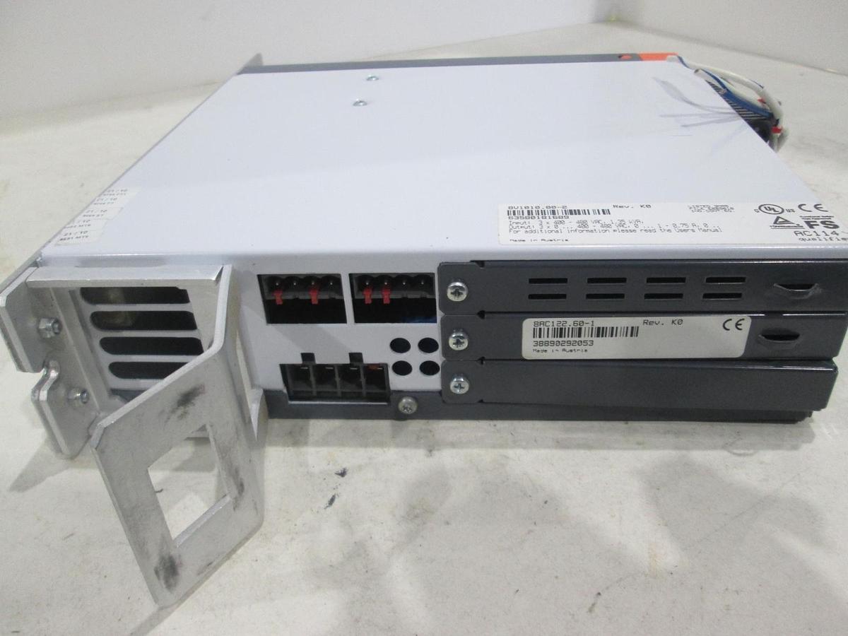 Used Acopos 1010, Servo Driver, 8V100.00-2 w/ AC114, AC122, Used