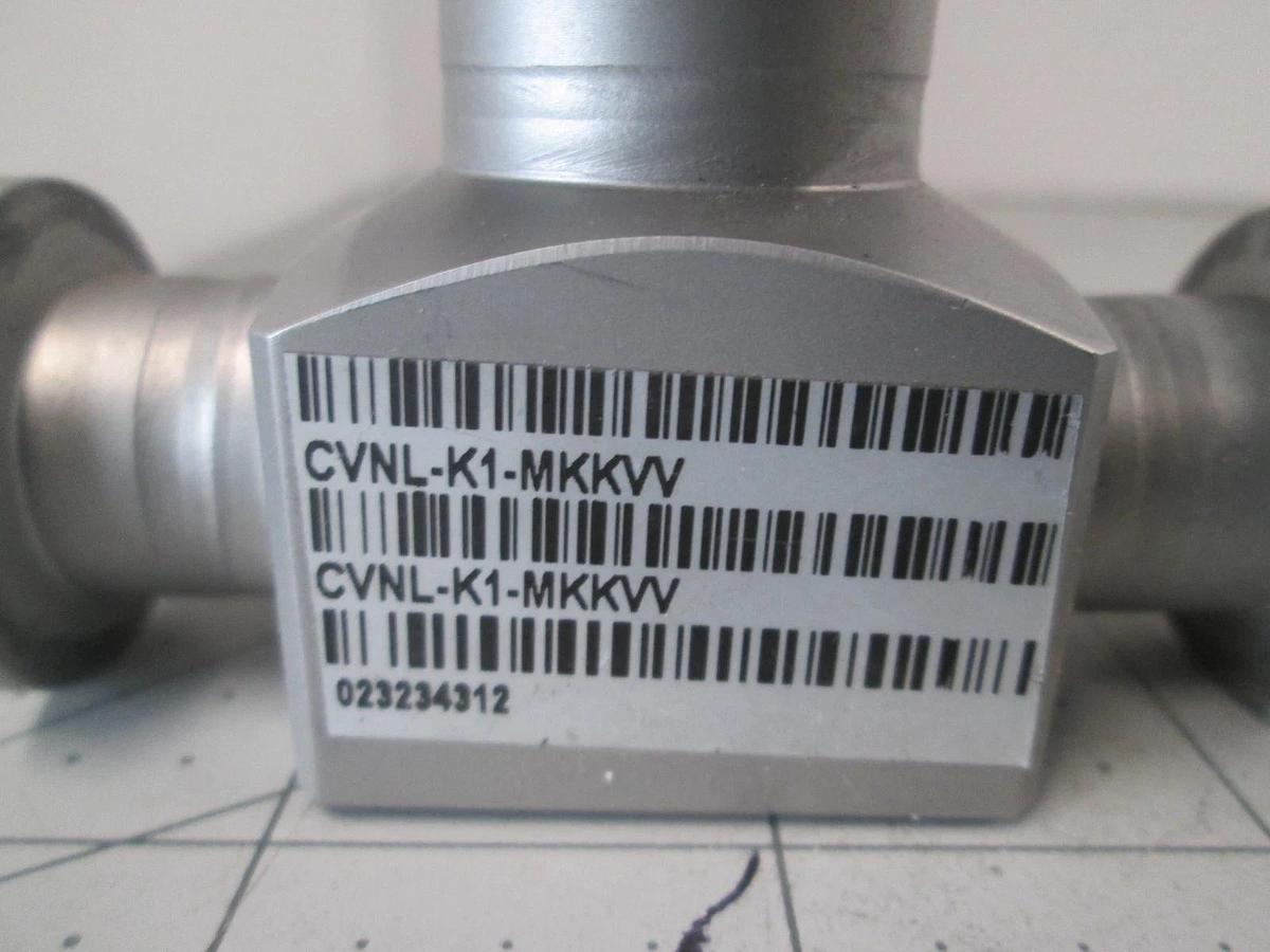 Used MKS, CVNL-K1-MKKVV, 2 Way Compact Vacuum Valve, Used