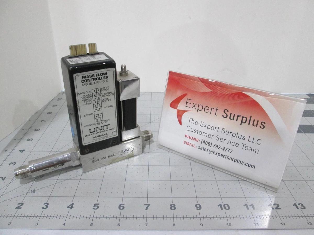 Used Unit, UFC-1000, Mass Flow Controller, He, 200 SCCM, Used