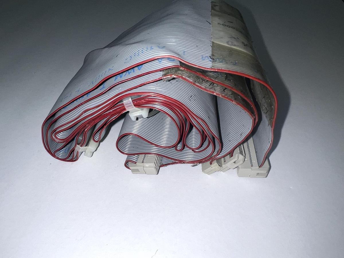 Used SVG VTR Ribbon Cable P/N 600028-02 Harness PCE Digital I/O, Used