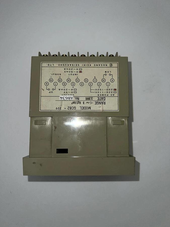 Used Nagano Keiki Seisakusho. LTD. GC82-229 A8634 Digital Indicator, Used