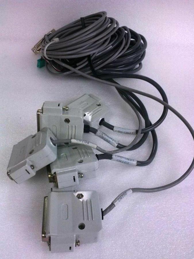 Used TEL Tokyo Electron CN100 Interface Cables for SBC-900 Controller Unit, Used