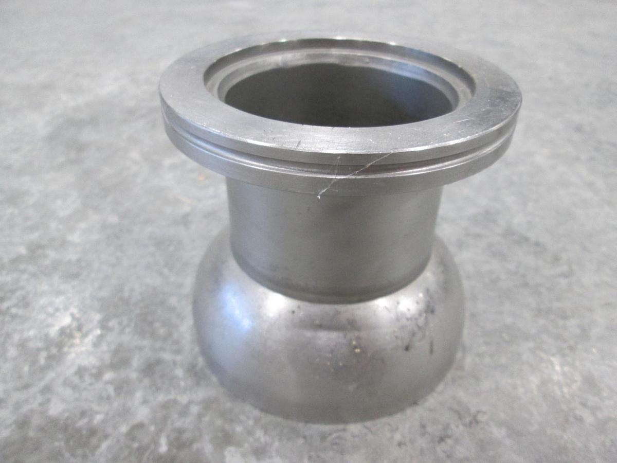 Used 102/75-ISO80 Stainless Steel Adapter w/ Ball Socket, Used